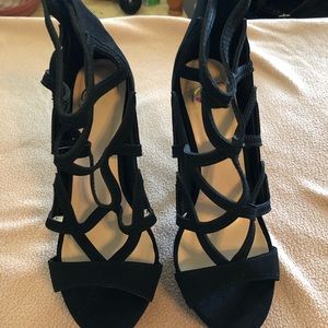 ❤️ black soft heel shoe🌹
